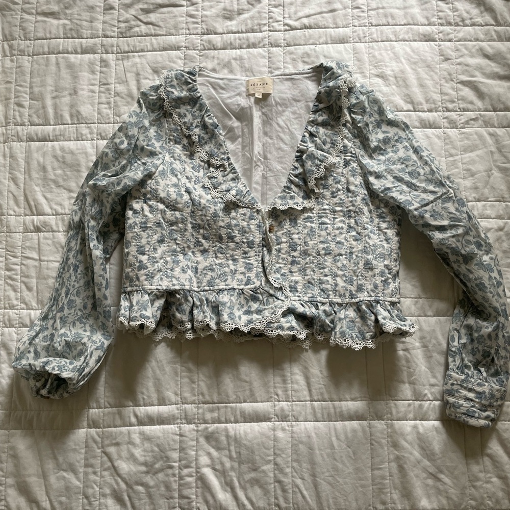Sezane Alexiana Blouse! - Picture 4 of 9